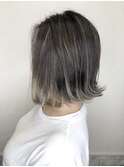 姫路切りっぱなしボブ×ハイライト