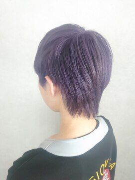 アニュー ヘア アンド ケア(a New hair&care) 透明感ラベンダーパープルショート