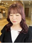 艶々ワインレッド
