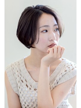 たさわ堂モク(たさわ堂moku) ショートボブ/アッシュベージュ/前髪なし/【渡部辰巳】