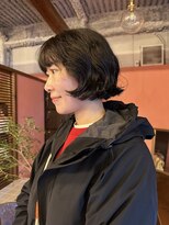 ニーム(nimes)&nbsp;ミニボブレイヤーパーマボブパーマ