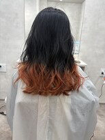 オンドバイサク(ondo by Saku)&nbsp;デザインカラー/裾カラー/ブリーチカラー/30代