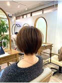 【岸】大人美人ショート/イメチェンヘアスタイル/ショートボブ