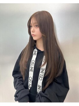 フォート(FORT) m10_グレージュ/レイヤー/モテ髪/羽エクステ