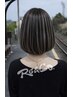 カット＋コントラストハイライトカラー　￥31,000～→22,000～