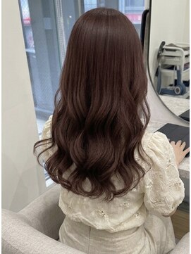 カミトトノウ 【池田】とろツヤピンクブラウン×レイヤー×シンデレラ髪質改善