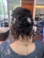 ヘアサロン ユニティ(Hair Salon Unity) ハーフアップアレンジ