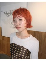 オトソーデン(Oto-soden)&nbsp;オレンジレッド×ショートウルフ