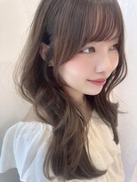 モナザスカイ 栄(MONA the SKY) 【MONA】顔周りカット/くびれレイヤー/流しバング
