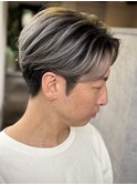 シャドウルーツバレイヤージュ ハイライト シルバーアッシュ