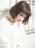 【THREEbyKEEP尾山台、木田】髪質改善ショートボブスタイル