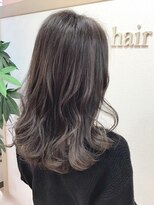 アドゥーヘアー(A do hair) natural lob × gray