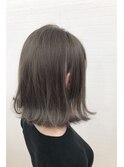 ヌーディーグレージュボブ【日暮里/西日暮里/シールエクステ】