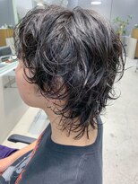 テトヘアー(teto hair)&nbsp;パーマ、ウルフ、メンズヘア、ゆるいパーマ