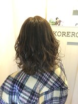 コレロ ヘアー(KORERO hair)&nbsp;ロブ×波巻き