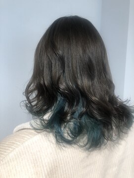 エイトタマプラ たまプラーザ店(EIGHT tamapla) 【EIGHTたまプラ】デザインカラー_切りっぱなしボブ