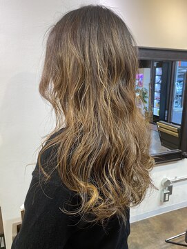 コレット ヘアー 大通(Colette hair) バレイヤージュ&グレージュ