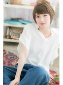 ナチュかわ☆小顔アシメショートb
