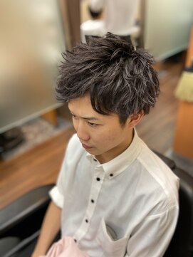 ヒロギンザ 銀座本店(HIRO GINZA) 外ハネショート/理容室/銀座/メンズ/HIRO銀座