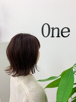 ワン(One) ボブ・外ハネ