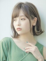 ミンクス 青山店(MINX)&nbsp;大人可愛い外ハネボブ/モテ髪カタログ/インナーカラー