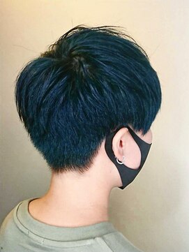 フレア ヘア サロン(FLEAR hair salon) クールなネイビーブルー☆