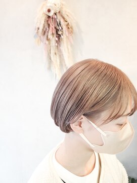 エンカウントバイマハロ 千葉(encount by mahalo) マッシュビタミンカラーミルクティー[千葉/千葉駅/ブリーチ]