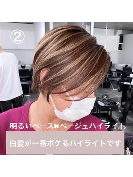 レディアル 大宮(REDEAL ope.) 【白髪手術】　ハイライト/ベージュハイライト