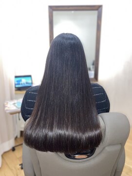クロバーズヘア(Clover's hair) 3回コースの2回目　髪質改善カラーコース