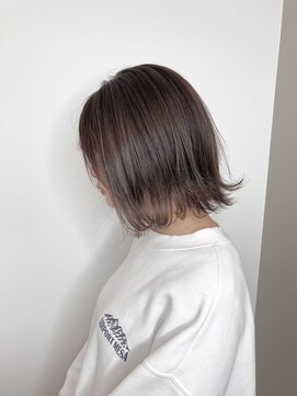 ラディシュ さがみ野(RADISH) 20代30代40代大人可愛い小顔ショートカット外ハネボブカラー