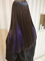 ヘアサロン カンパニュール(hair salon Campanule) インナーカラー（バックサイド）