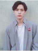 無造作　波巻　ニュアンスマッシュ　サイドパート　ツイスパ