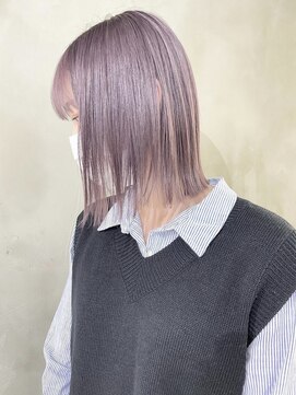 シェイト(ciate) ダブルカラー/ミルクティーピンクベージュ/ブリーチ/山口/萩