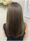 くすみグレージュ/ニュアンスカラー/秋カラー/髪質改善/サラツヤ