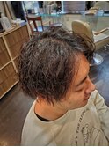 メンズツイストスパイラル　HOMMEHAIR２ｎｄ江ヶ崎