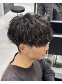 ツイストスパイラル/マッシュパーマ/メンズカット/八王子