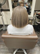 美容室 フォーリア Foglia&nbsp;【Foglia坪来】ブリーチカラー　ミルクティーベージュ