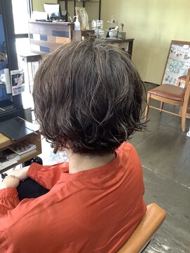 ワラティク(WARATI C) ショートのデジタルパーマ