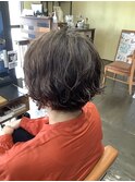 ショートのデジタルパーマ