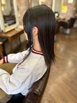 ヘアー クリアー 牟礼本店(hair clear) 髪質改善艶ロング×インナーカラー