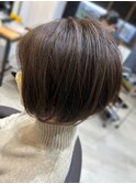 丸みショートボブ