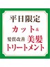 ●平日限定●美髪Premiumトリートメント＋フルカット＋Refa「Veena」