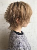 マッシュウルフ/レディースショート