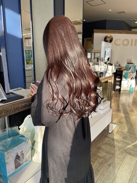 コワファースト 大分(COIFF1RST) 艶髪ピンクブラウンカラー