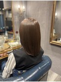 艶ベージュブラウン
