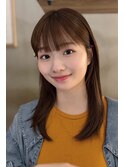 顔周りレイヤーボブで垢抜け小顔カット/前髪あり前髪なし/恵比寿