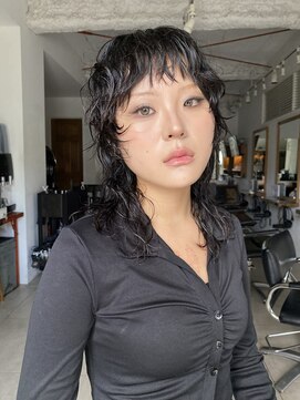 ナループロアツム(Nalu pu loa Tsum) マレットヘア/マレット/クリープパーマ/パーマ/ウルフパーマ