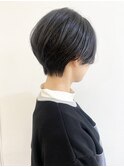 【morio成増/一戸】大人かわいい黒髪ハンサムショート
