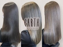 アース 日吉店(HAIR&MAKE EARTH)の雰囲気（髪質改善トリートメントで触れたくなるサラ艶へアに♪）