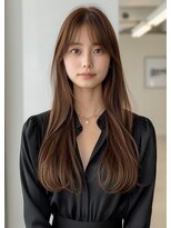 ライズ ネックス ザ サロン 渋谷(LIZE nex the salon) ロングヘア#ローレイヤー#渋谷駅#透明感カラー